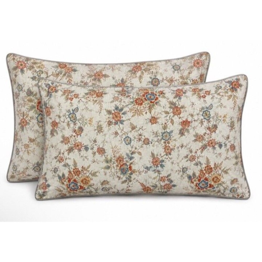 Lauren Ralph Lauren Carolyne Standard Floral Set Of 2 Shams